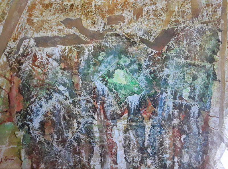Arūnas Vasiliauskas tapytas paveikslas Improvizacija, Abstrakti tapyba , paveikslai internetu