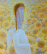 Ramūnas Naumavičius tapytas paveikslas Šviesa šviesoje, Angelų kolekcija , paveikslai internetu