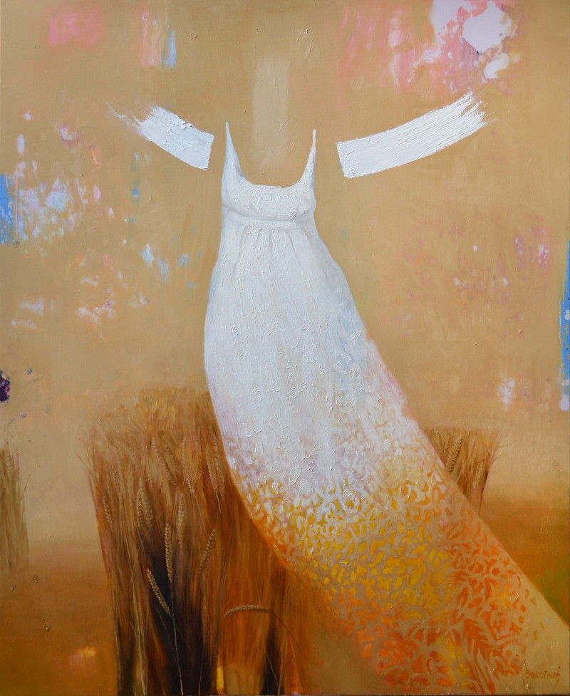 Artūras Braziūnas tapytas paveikslas Angelas, Sakralinis , paveikslai internetu