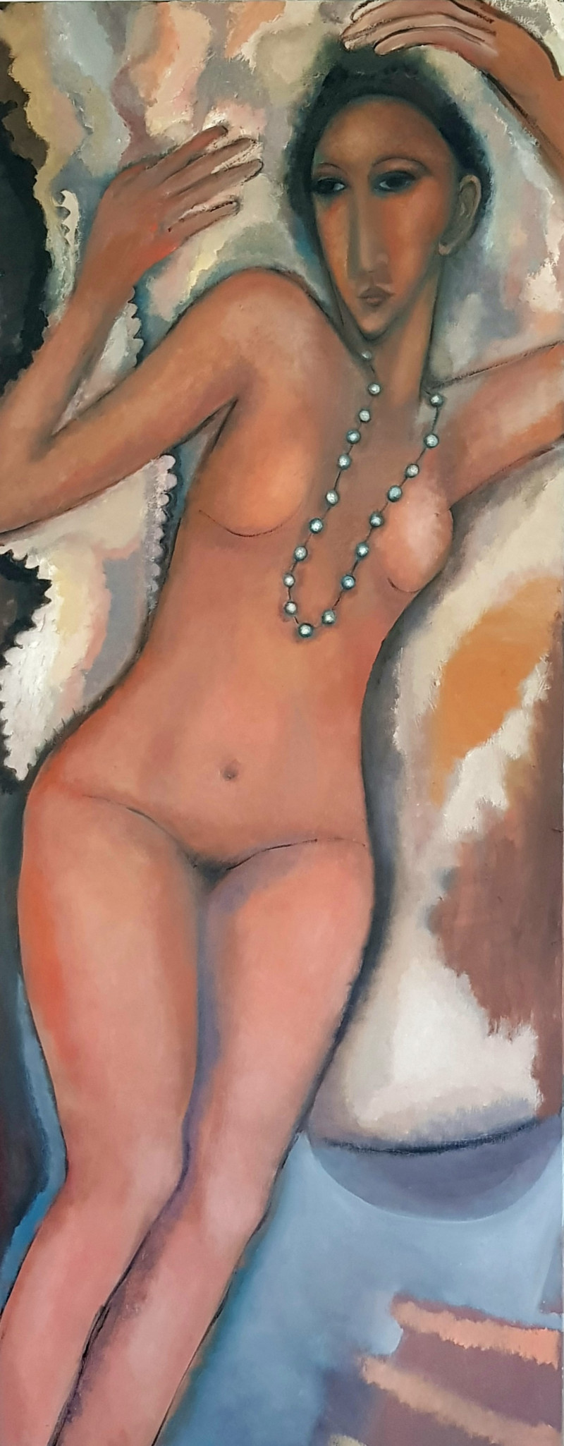 Ramunė Kliukaitė tapytas paveikslas Sutikau ją Paryžiuje, Moters grožis , paveikslai internetu