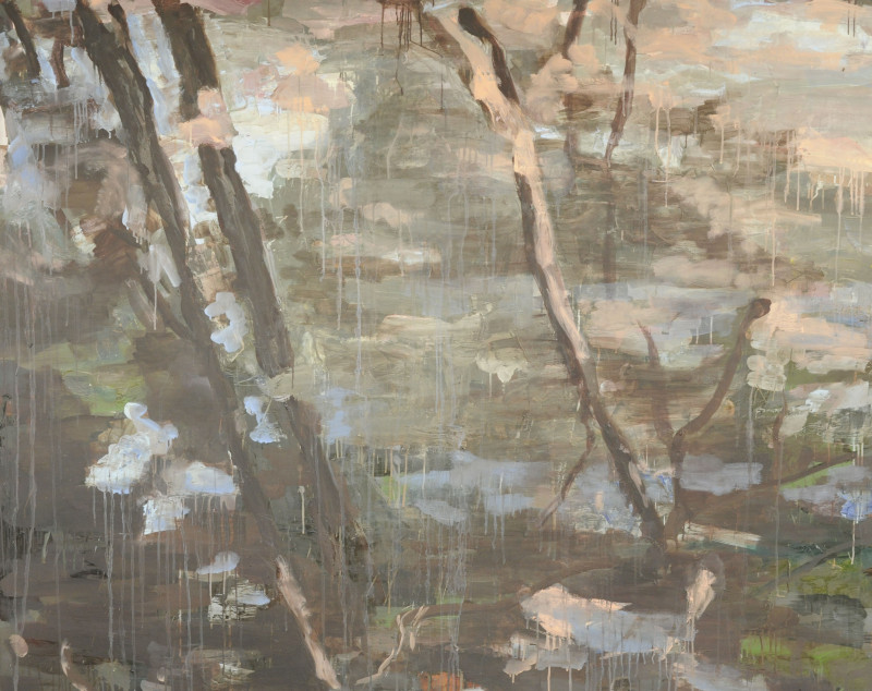 Swamp. Reflections original painting by Simona Žilėnaitė. Home