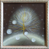 Rima Sadauskienė tapytas paveikslas Medžio šviesos, Ramybe dvelkiantys , paveikslai internetu