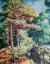 Gediminas Rudys tapytas paveikslas Miško spalvos, Paveikslai su rudeniu , paveikslai internetu