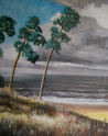 Gediminas Rudys tapytas paveikslas Po audros, Peizažai , paveikslai internetu
