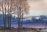 Dawn original painting by Vidmantas Zarėka. Landscapes