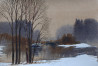 Vidmantas Zarėka tapytas paveikslas Tyla, Peizažai , paveikslai internetu