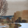River original painting by Vidmantas Zarėka. Landscapes