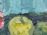 Ugnius Motiejūnas tapytas paveikslas Kompozicija su vazonėliu / parama Ukrainai, Slava Ukraini , paveikslai internetu