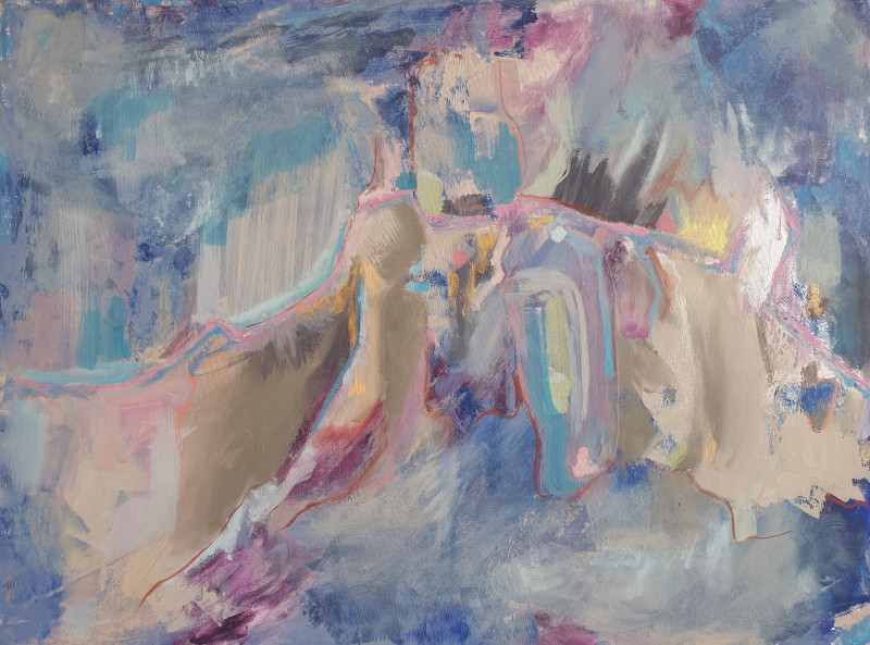 Giedrė Balčiūnaitė tapytas paveikslas Mountain Dew, Abstrakti tapyba , paveikslai internetu