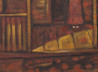 Vidmantas Jažauskas tapytas paveikslas Geri namai, Ramybe dvelkiantys , paveikslai internetu