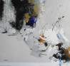Virginijus Tamošiūnas tapytas paveikslas Šokis su šešėliu, Abstrakti tapyba , paveikslai internetu