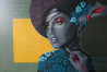 Gintas Banys tapytas paveikslas Pop 4, Moters grožis , paveikslai internetu