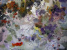 Dalia Čistovaitė tapytas paveikslas Lapai lede II, Abstrakti tapyba , paveikslai internetu