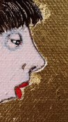 Rolana Čečkauskaitė tapytas paveikslas Balti balandžiai I, Įkurtuvių dovana , paveikslai internetu