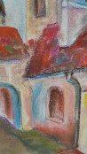 Natalija Ranceva tapytas paveikslas Senojo Vilniaus gatvėmis. Bazilijonų vartai, Urbanistinė tapyba , paveikslai internetu