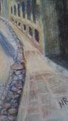 Natalija Ranceva tapytas paveikslas Senojo Vilniaus gatvėmis. Šv. Ignoto gatvė, Urbanistinė tapyba , paveikslai internetu