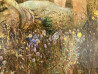 Onutė Juškienė tapytas paveikslas Žvyrkelis per laukus, Moters grožis , paveikslai internetu