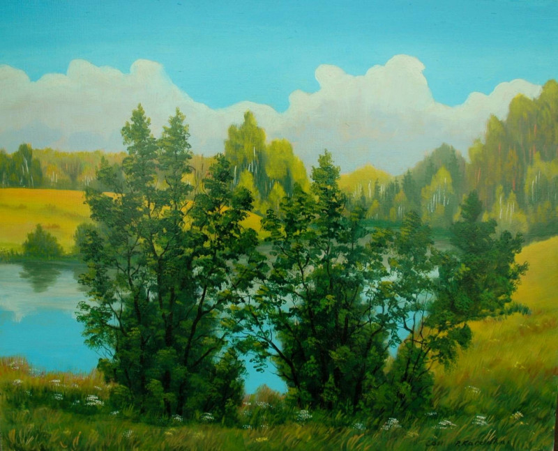 Petras Kardokas tapytas paveikslas Gegužė, Gamtos mylėtojams , paveikslai internetu
