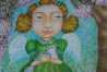 Danguolė Jokubaitienė tapytas paveikslas Sustojęs laikas, Miniatiūros - Maži darbai , paveikslai internetu