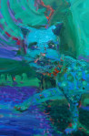 Arvydas Švirmickas tapytas paveikslas Pabėgimas, Fantastiniai paveikslai , paveikslai internetu