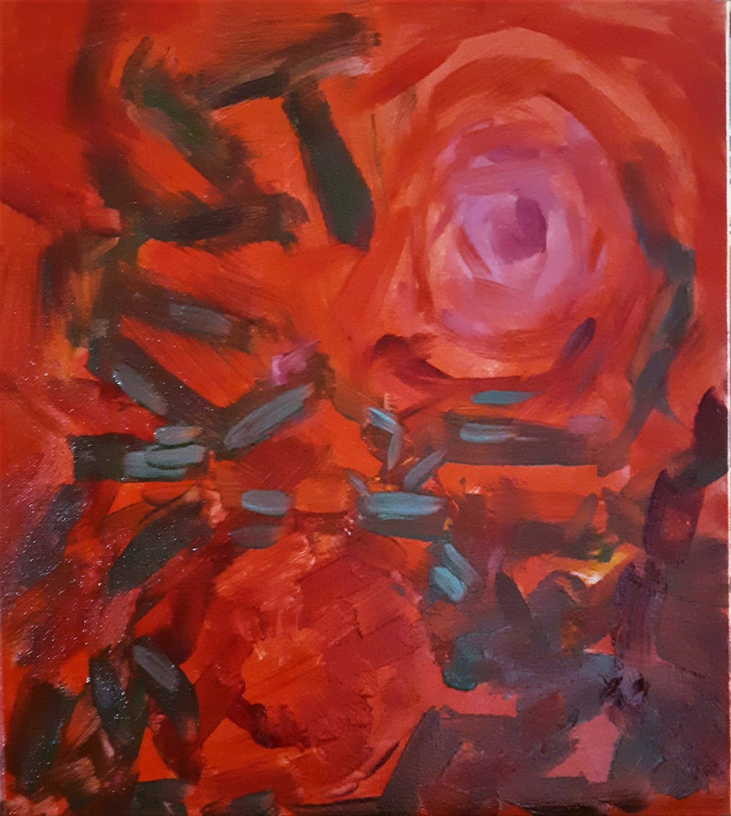 Kristina Čivilytė tapytas paveikslas Aguonos, Ekspresija , paveikslai internetu