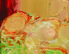 Arvydas Švirmickas tapytas paveikslas Pasislėpęs raudoname, Tapyba aliejumi , paveikslai internetu