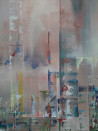Laima Giedraitienė tapytas paveikslas Ruduo mieste, Abstrakti tapyba , paveikslai internetu