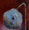 Rasa Staskonytė tapytas paveikslas Sunki gėlytė, Miniatiūros - Maži darbai , paveikslai internetu