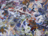 Leaves on Ice III original painting by Dalia Čistovaitė. Abstract Paintings