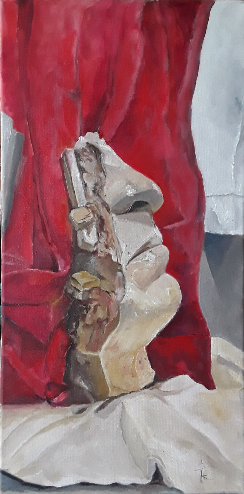 Fausta Kybartienė tapytas paveikslas Kompozicija, Statiški paveikslai , paveikslai internetu