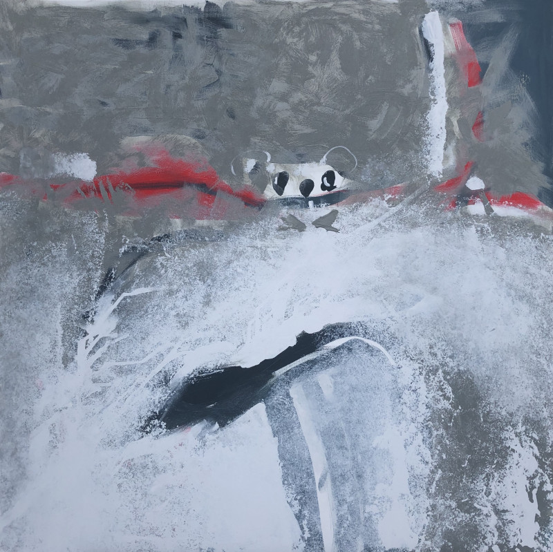 Alma Karalevičienė tapytas paveikslas Abstraktas 6, Abstrakti tapyba , paveikslai internetu