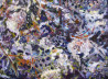 Dalia Čistovaitė tapytas paveikslas Lapai lede V, Abstrakti tapyba , paveikslai internetu