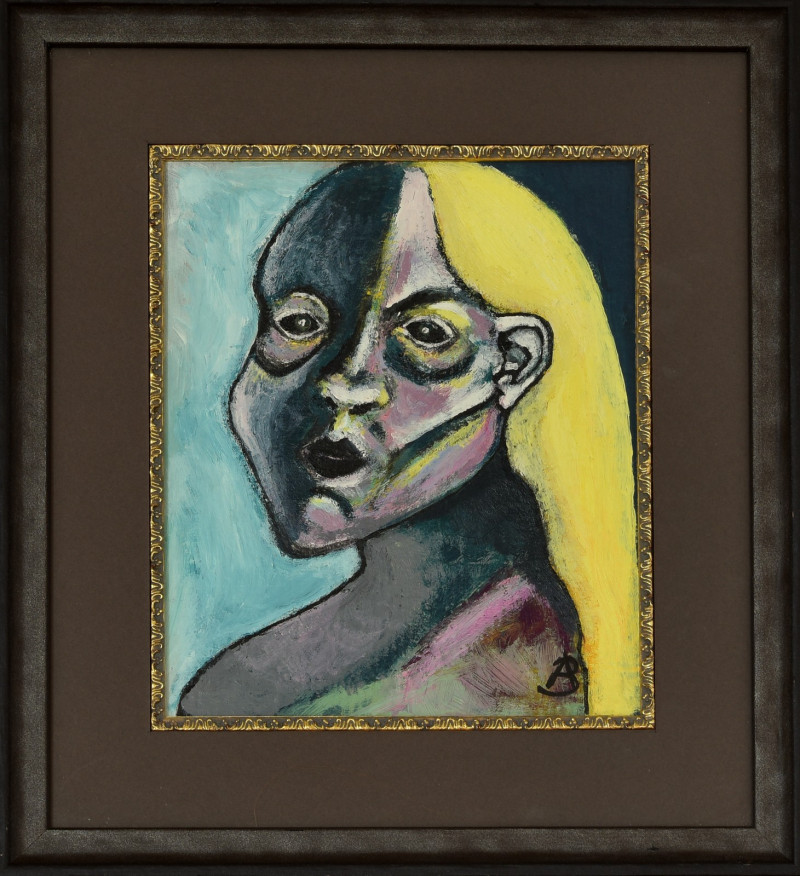 Agota Bričkutė tapytas paveikslas Išblukęs veidas, Fantastiniai paveikslai , paveikslai internetu
