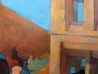 Eglė Colucci tapytas paveikslas Pėsčiųjų miestas, Kęstučio g. kampas Gedimino g. , Meno kolekcionieriams , paveikslai internetu