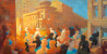 Eglė Colucci tapytas paveikslas Pėsčiųjų miestas, Kęstučio g. kampas Gedimino g. , Meno kolekcionieriams , paveikslai internetu
