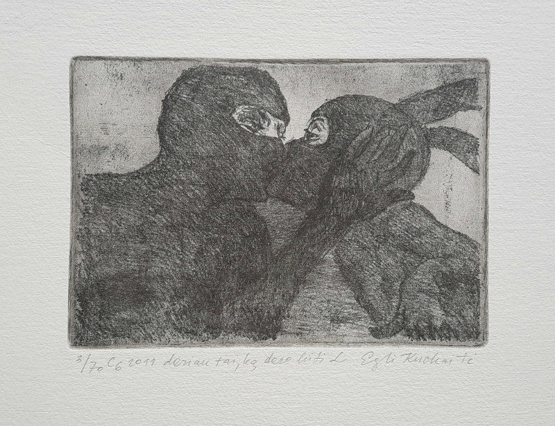 Eglė Kuckaitė tapytas paveikslas Dariau tai, ką daro kiti L, Miniatūros , paveikslai internetu