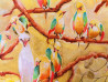 Inesa Škeliova tapytas paveikslas Paukščiai 10, Animalistiniai paveikslai , paveikslai internetu
