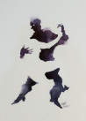 Eglė Colucci tapytas paveikslas Tango su tobula moterimi II, Miniatiūros - Maži darbai , paveikslai internetu