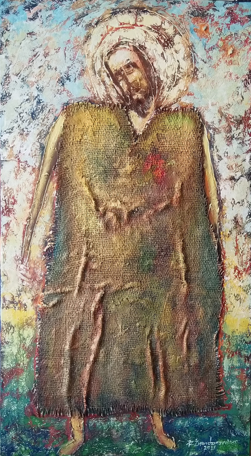 Romas Žmuidzinavičius tapytas paveikslas Šventas, Sakralinis , paveikslai internetu