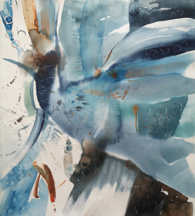 Aušra Sirutienė-Oreigė tapytas paveikslas Pavasario fluidai, Paveikslai su vasara , paveikslai internetu