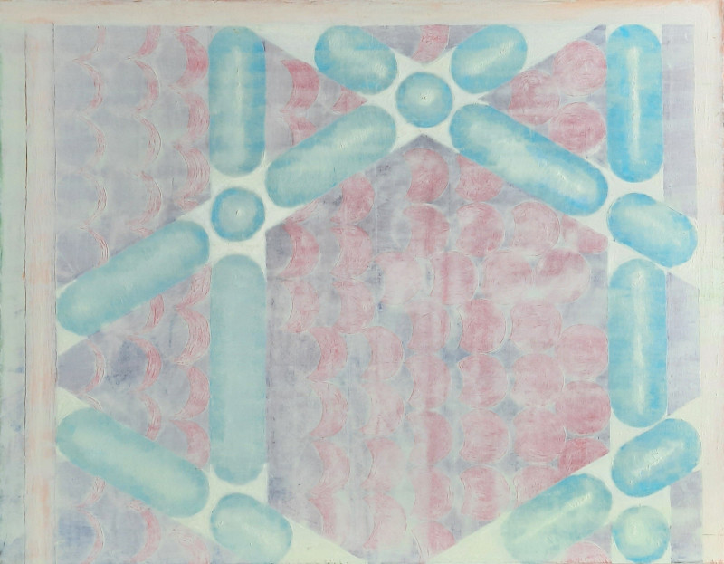 Eglė Kuckaitė tapytas paveikslas Paukščių takas, Abstrakti tapyba , paveikslai internetu