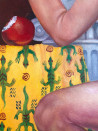Arnoldas Švenčionis tapytas paveikslas Grožio samprata II, Išlaisvinta fantazija , paveikslai internetu
