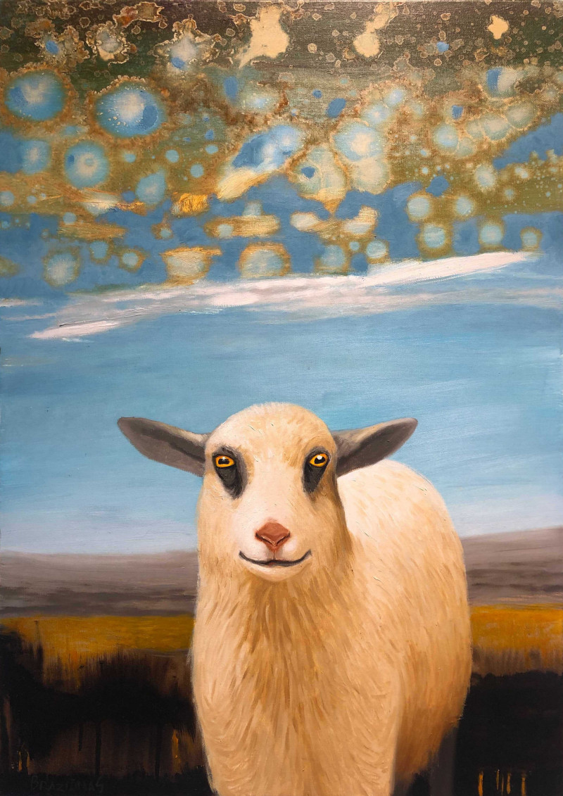 Artūras Braziūnas tapytas paveikslas Selma, Animalistiniai paveikslai , paveikslai internetu
