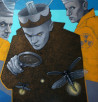 Gintas Banys tapytas paveikslas Perpetuum mobile, Išlaisvinta fantazija , paveikslai internetu