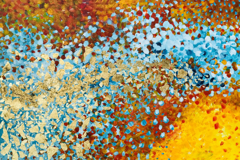 Aušrinė Gudienė tapytas paveikslas Nemiga, Abstrakti tapyba , paveikslai internetu