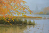 Rimantas Virbickas tapytas paveikslas Spalvinga pakrantė, Peizažai , paveikslai internetu