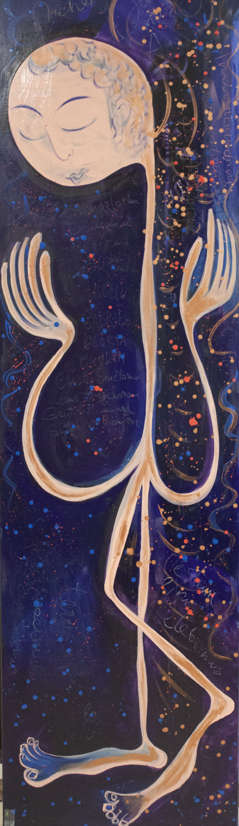 Linas Cicėnas tapytas paveikslas Angelas Gabrielius, Fantastiniai paveikslai , paveikslai internetu