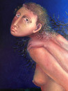 Adam and Eve original painting by Arnoldas Švenčionis. For Art Collectors