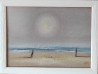 Faded Sun original painting by Rima Sadauskienė. Landscapes