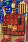 Linas Cicėnas tapytas paveikslas Šv. Kazimieras, Fantastiniai paveikslai , paveikslai internetu